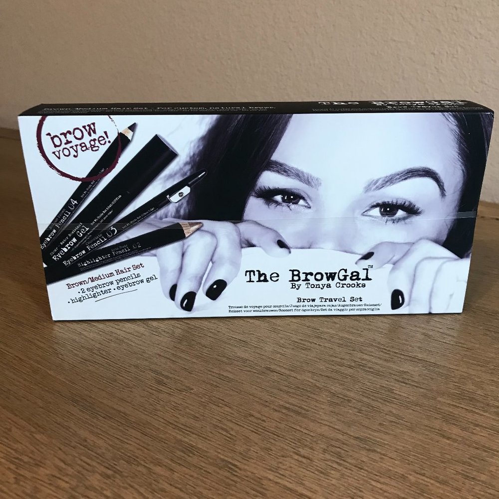 New The BrowGal Brown-Medium Hair Set - Picture 1 of 2